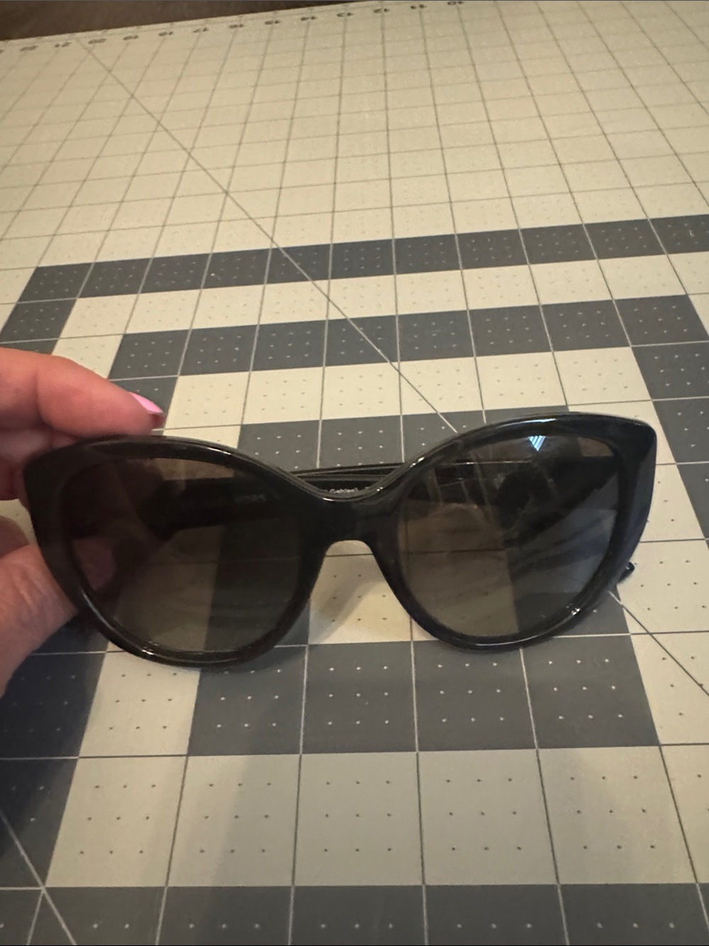 Michael Kors Black Women's Cat-Eye Sunglasses